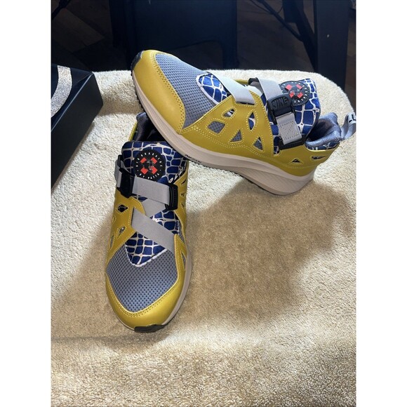 Fj4201-300 Size 8.5 Nike Air Huarache 20y24/patta Saffron Quartz Cool Grey Blue main image 8